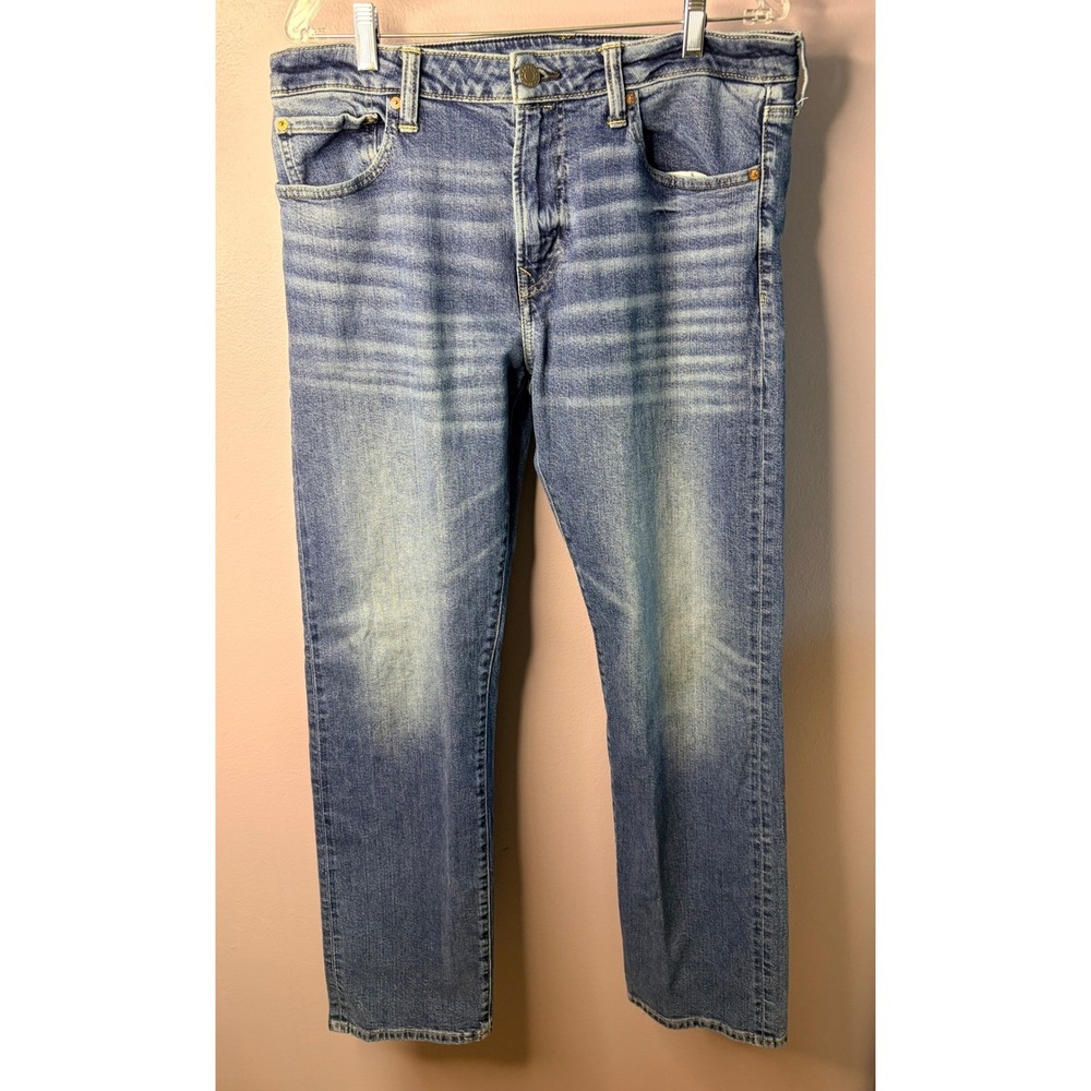 American Eagle Air FLEX+ Stretch Original Straight Denim Jeans Men's 34 X 34